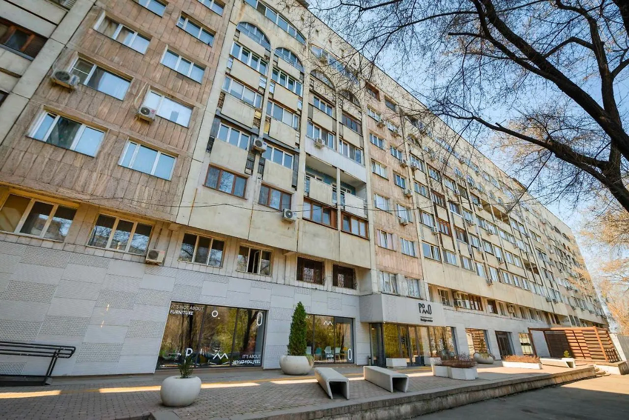 Apartmán На Проспекте Ленина Almaty Kazachstán