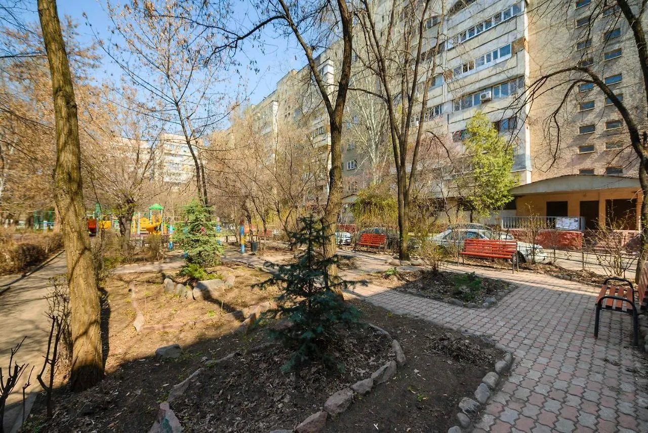 Apartmán На Проспекте Ленина Almaty Kazachstán